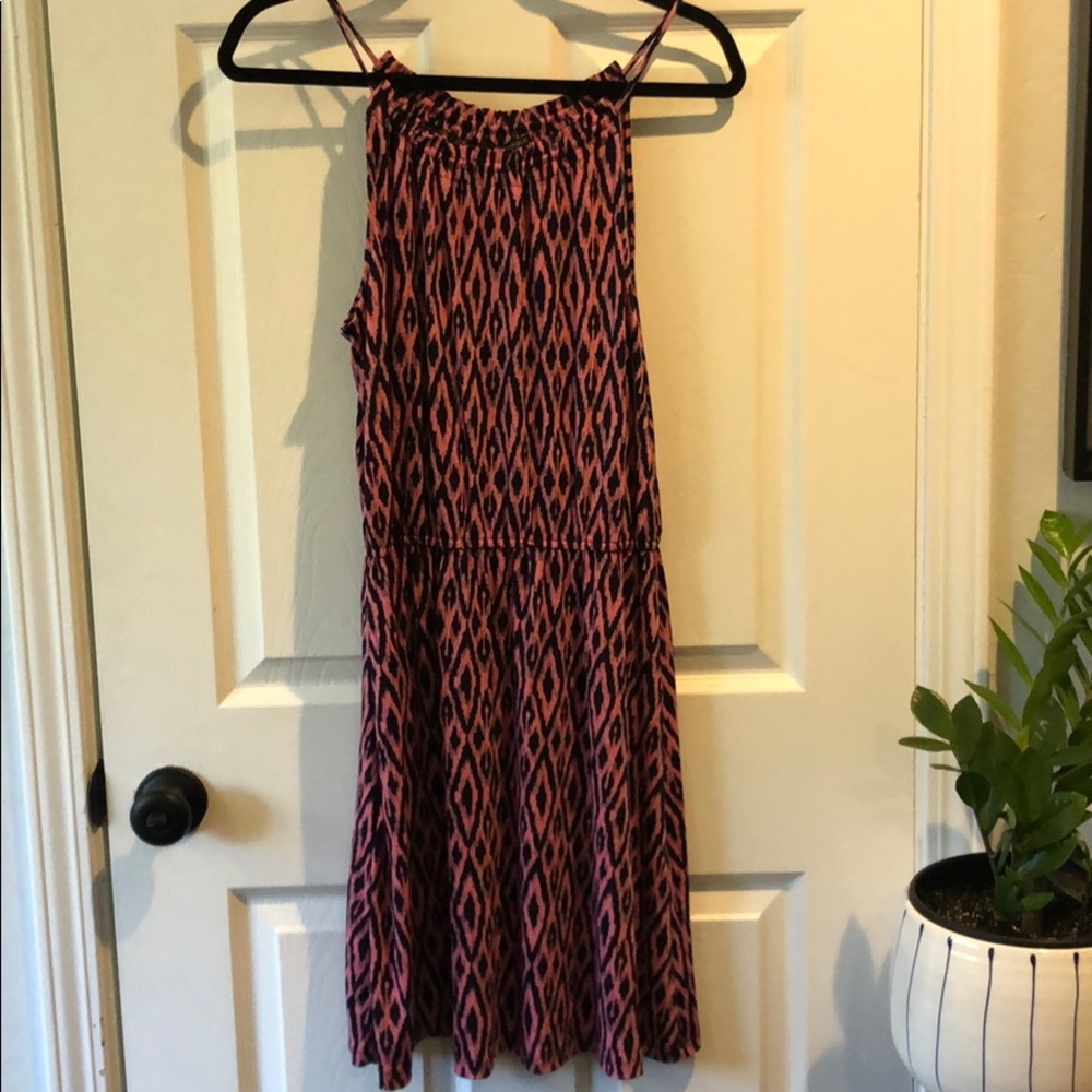 Pink/blue dress